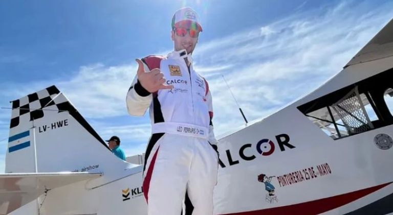 Perdió la vida el piloto acrobático Leo Ferraris, oriundo de 25 de Mayo