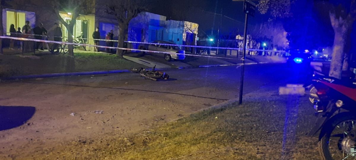 Colisionaron dos motos en 12 de Octubre y Las Heras 