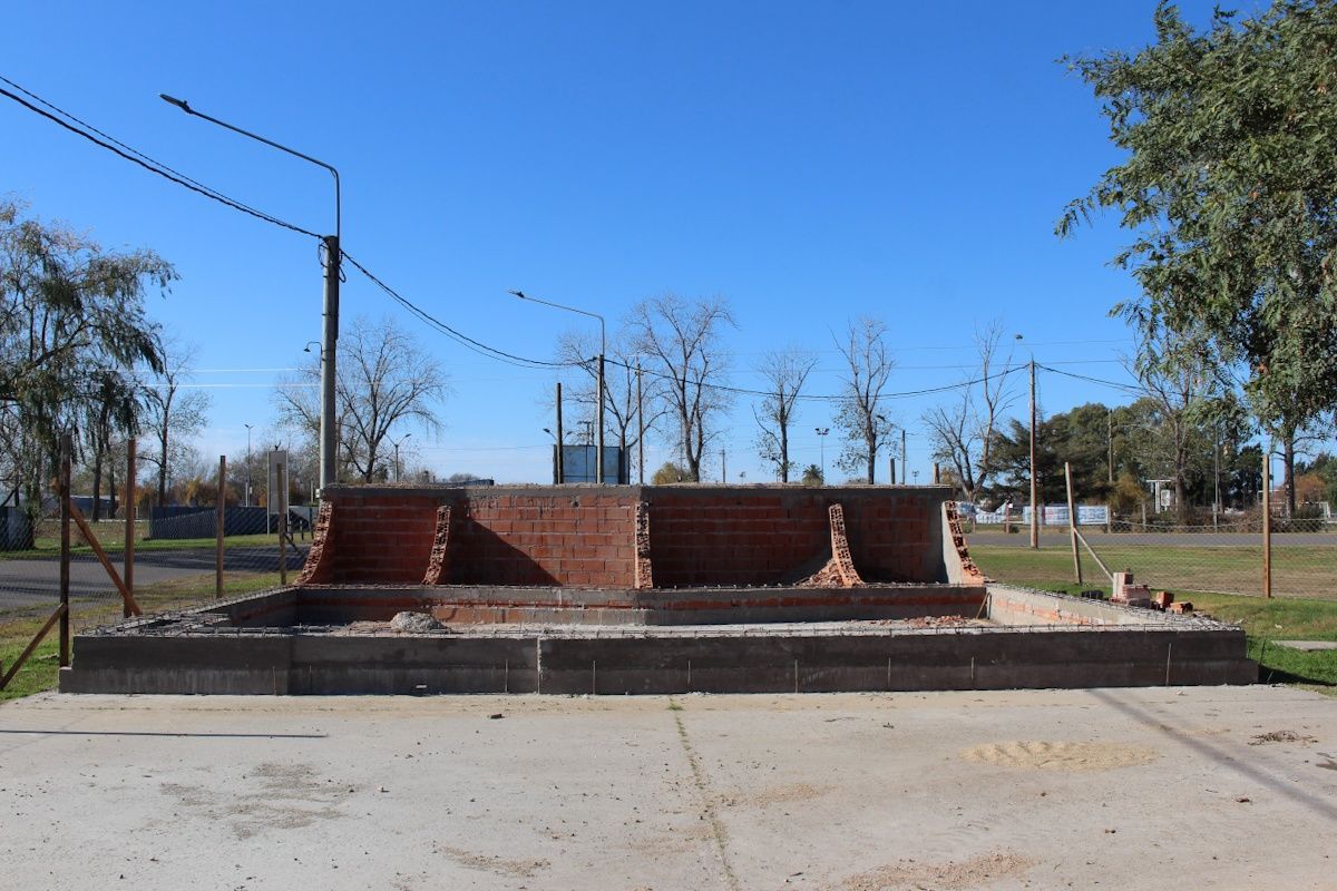 Avanza a paso firme la obra del Skatepark