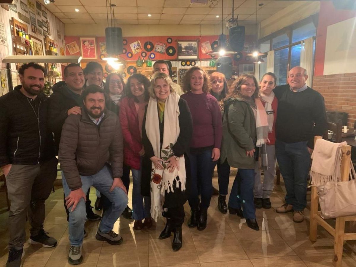 Carla Bruno visitó la localidad de O´Brien para reunirse con los vecinos