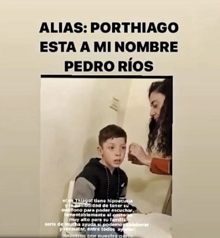 Recaudan fondos para la compra de los audífonos que necesita Thiago