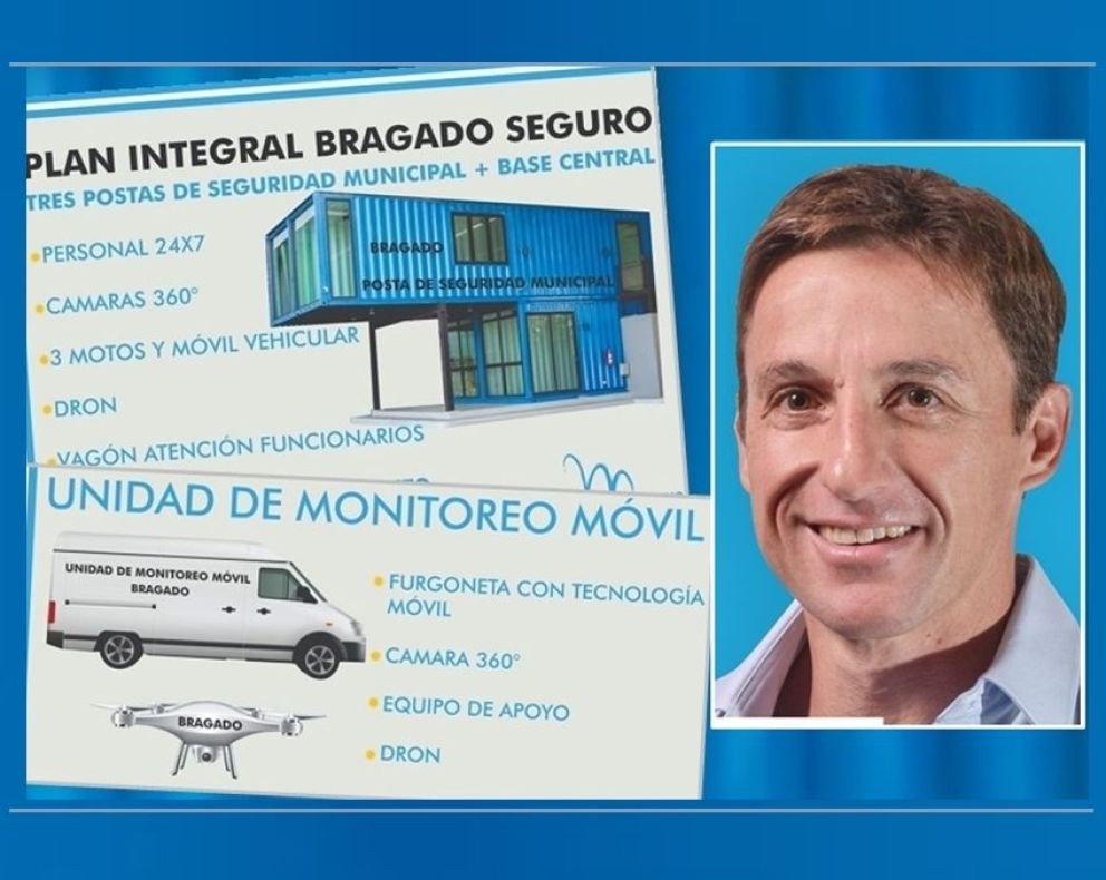 Marini promete mano firme contra la inseguridad: nuevas postas, más cámaras y patrullaje con drones