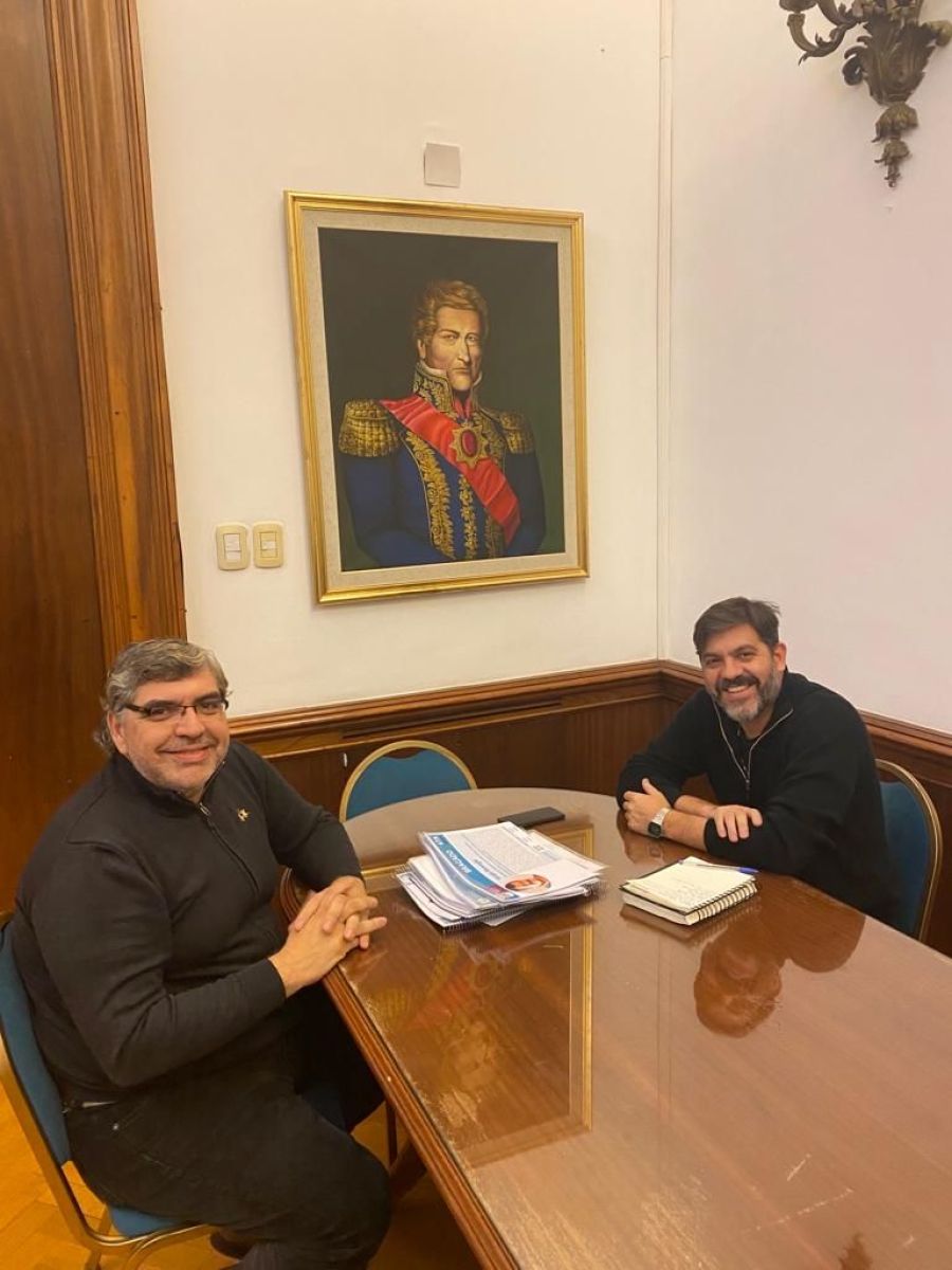 Darío Duretti se reunió con Carlos Bianco: Agenda abierta y obras en ejecución