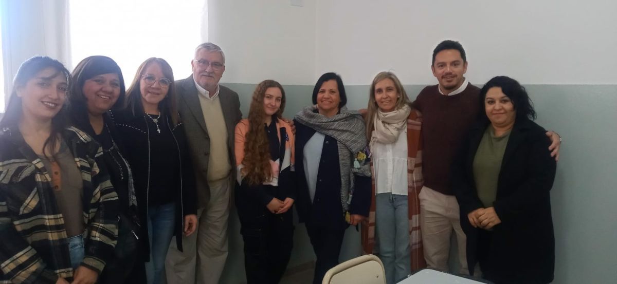 Inauguraron una nueva aula en la Escuela Secundaria N° 8