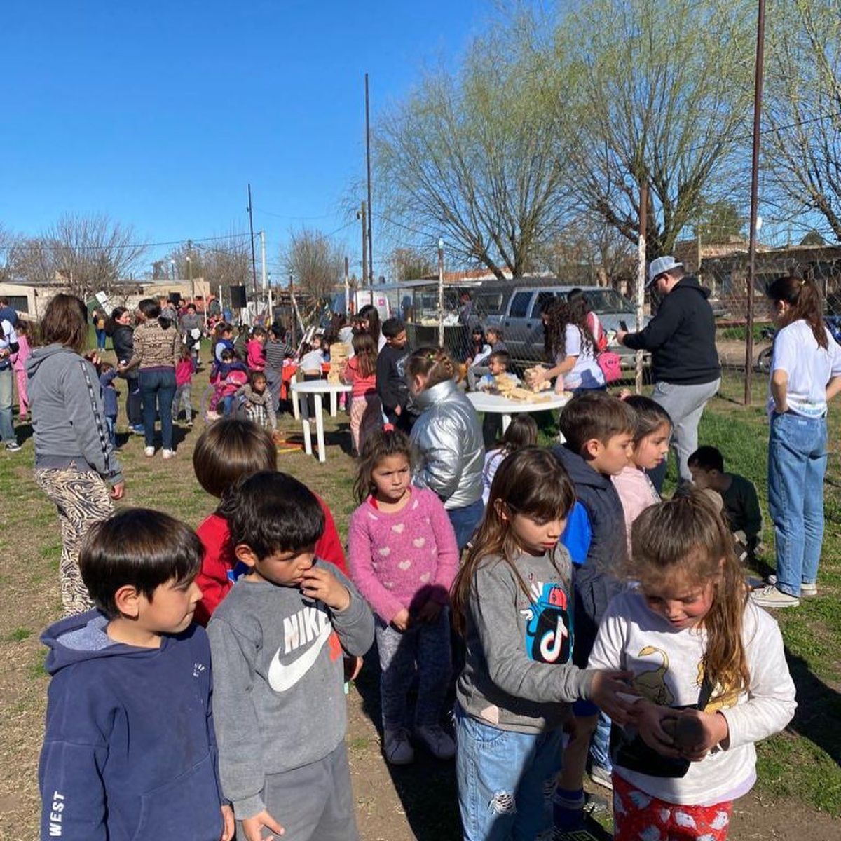 El Barrio Mitchel fue protagonista de un festejo por el mes de la niñez organizado por la Juventud del CAS