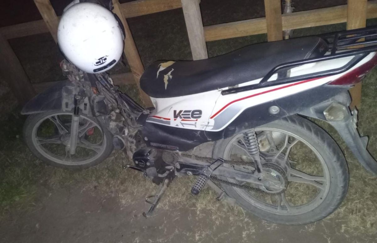 Encontraron una de las dos motos que habían robado