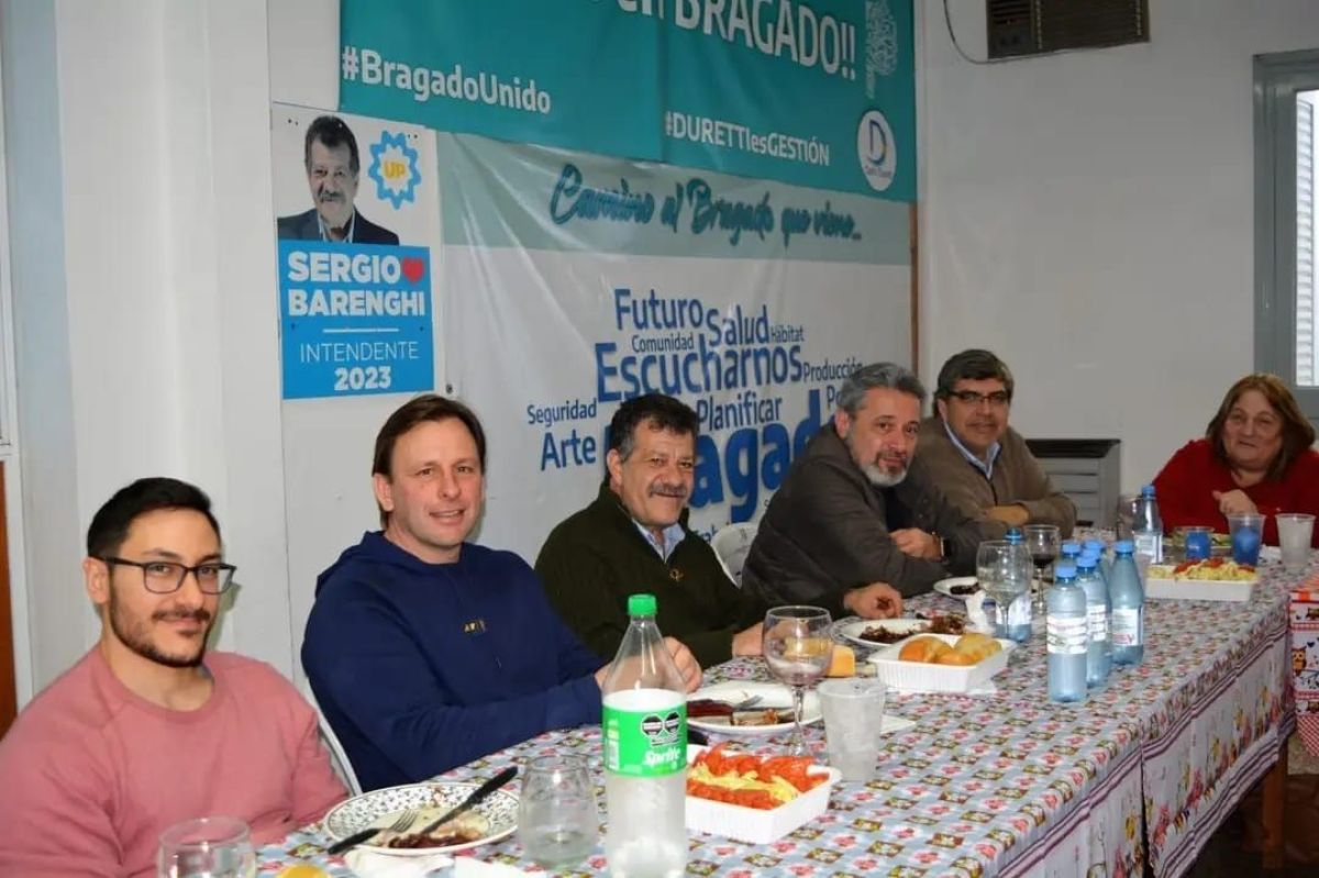 Sergio Barenghi sumó el apoyo de Víctor Santa María