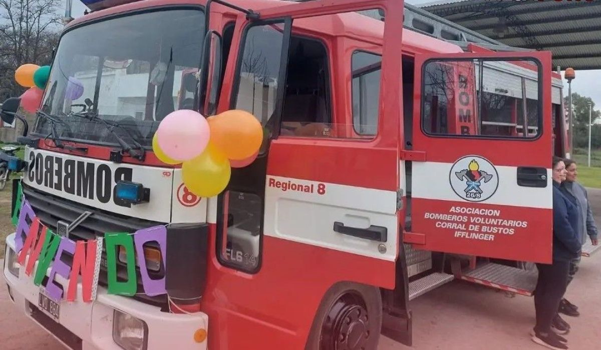 Bomberos Voluntarios de Mechita adquirió una nueva autobomba