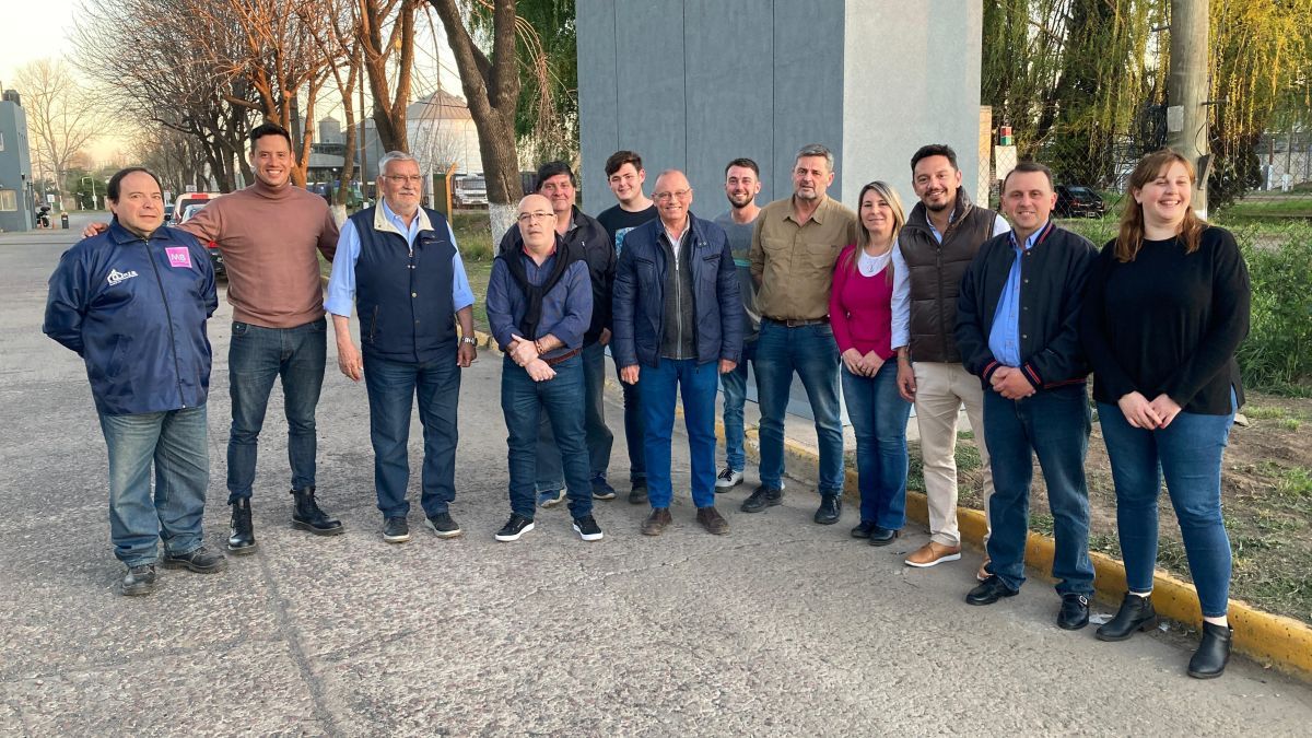 La palabra de los principales actores sobre el moderno pórtico que luce el Parque Industrial