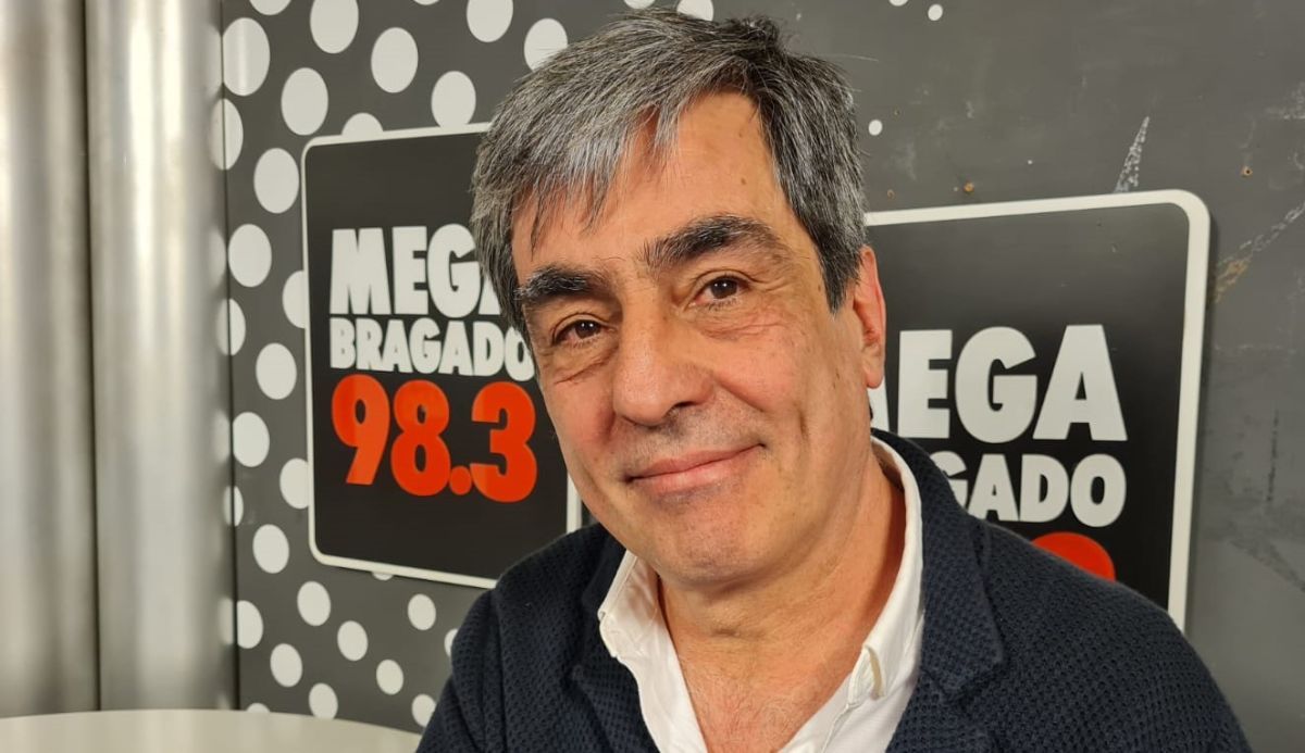 Gustavo Arabia se emocionó en Bragado TV y expresó: "vine a cumplir la misión que me dio Milei"