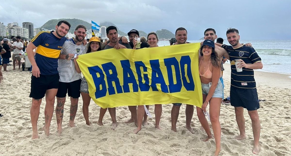 Bragadenses viajan a Brasil para acompañar a Boca en la final de la Copa Libertadores