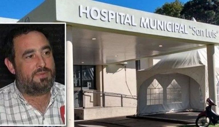Amadeo Mónaco y su balance al frente de la administración del hospital San Luis