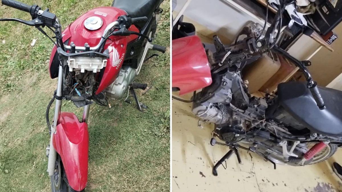Encontraron en Bragado dos motos robadas por menores en Chivilcoy