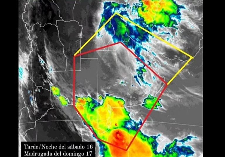 Alerta Meteorológico Por Tormentas Severas Entre Esta Tarde Y La ...