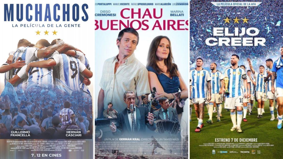 Nueva cartelera en el cine con propuestas para los amantes del fútbol argentino