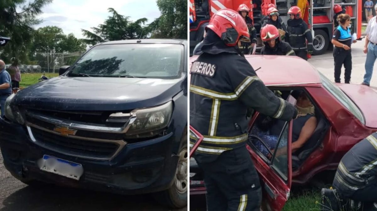 Fuerte choque en Combate de San Lorenzo y Pellegrini: tres personas hospitalizadas