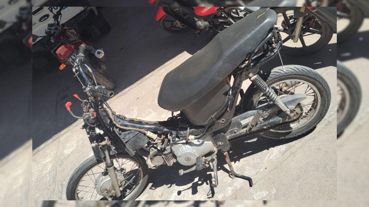 Hallaron una moto robada el 24 de enero: la tenía un joven de 18 años