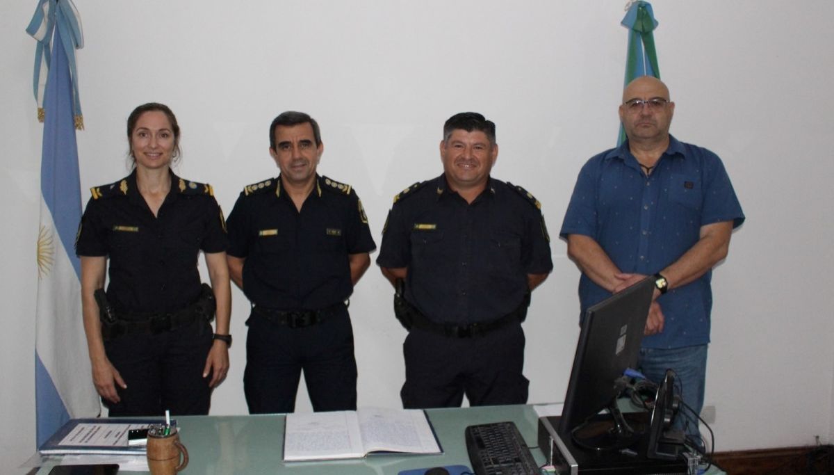 Luis Almirón asumió como nuevo jefe de la Policía de Seguridad Comunal