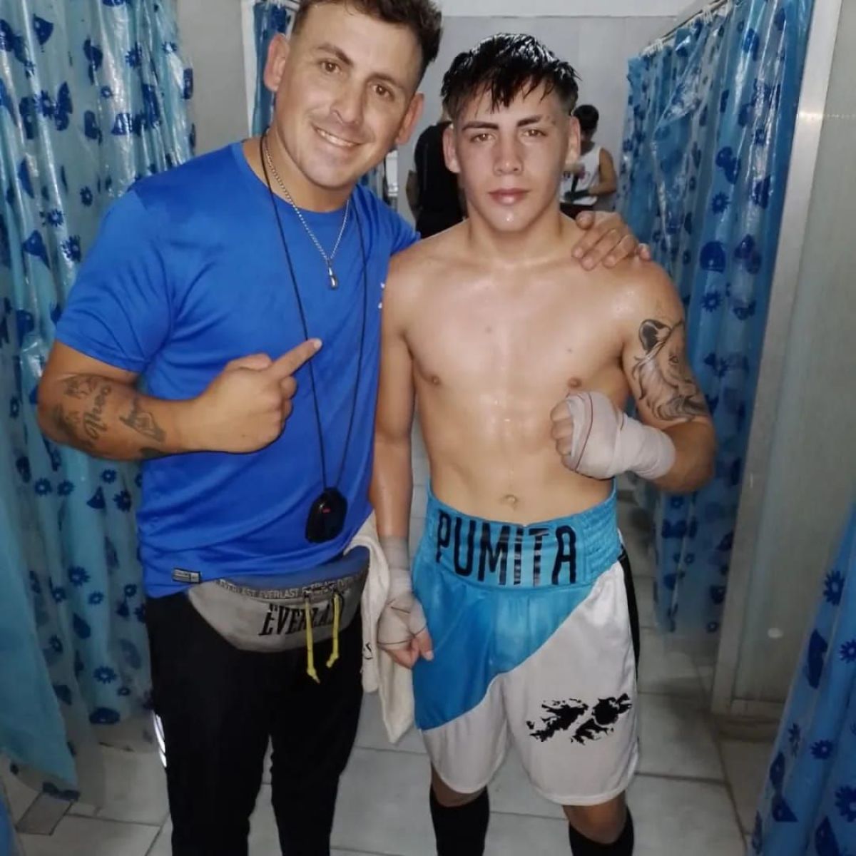 Lautaro "El Pumita" Dicipio avanza a semifinales en el torneo provincial de boxeo