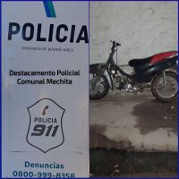 Noticias policiales: esclarecimiento de un hurto y recuperación de una moto en Mechita