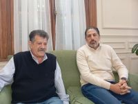 Encuentro del ex ministro Nicolás Trotta con el intendente Sergio Barenghi