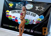 La bragadense Denise Caré fue campeona internacional de Bikini FItness