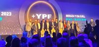 La estación de servicio Beraza de Alberti ganó el premio +YPF Oro