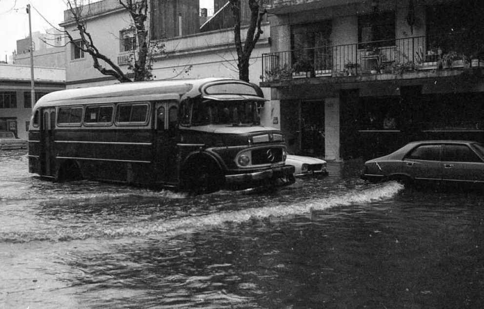 foto archivo, inundaci&oacute;n CABA