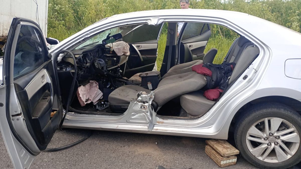 Siniestro fatal en la Ruta 46: un bragadense murió tras chocar con una casilla