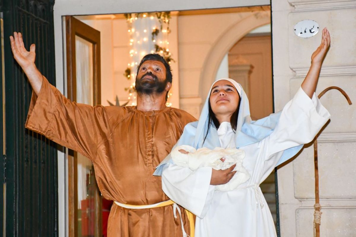 Bragado encendió la Navidad con una multitudinaria celebración