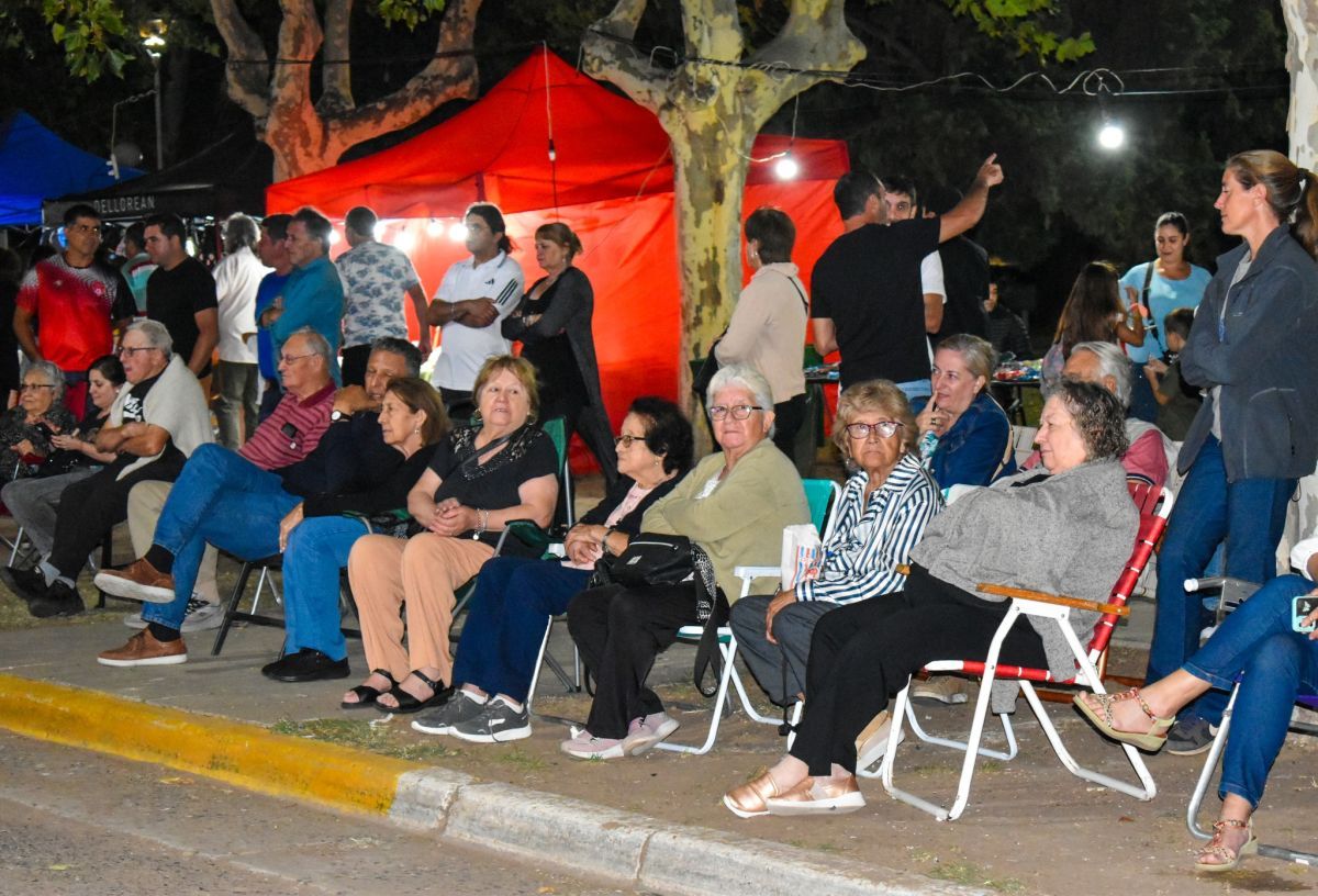 O'Brien disfrutó de su noche de Peatonal
