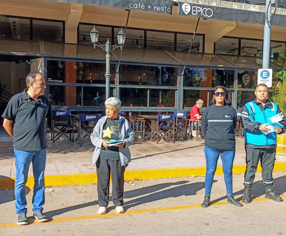 Jornada de concientización y educación vial en el centro de la ciudad