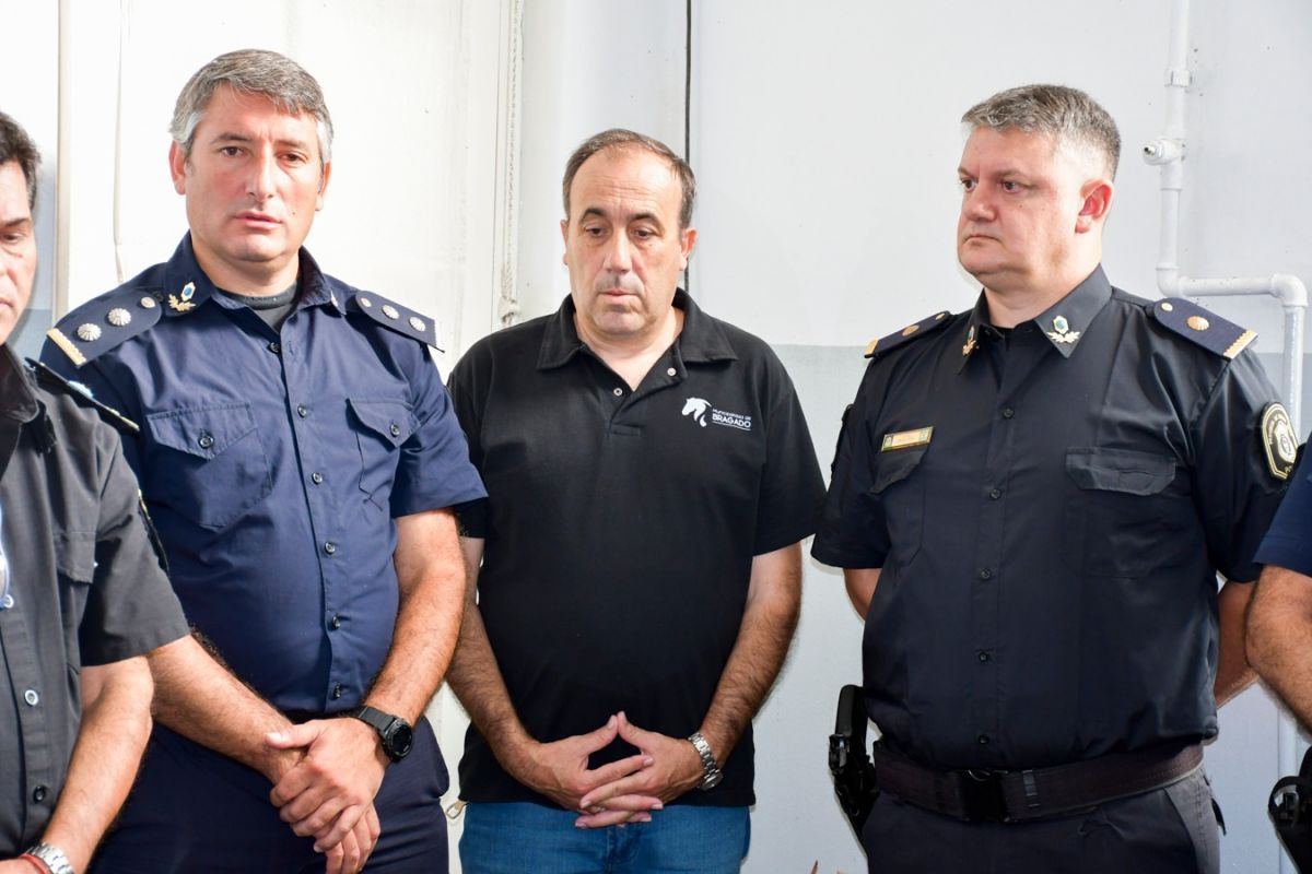 Cambio de mando en la Policía Comunal de Bragado