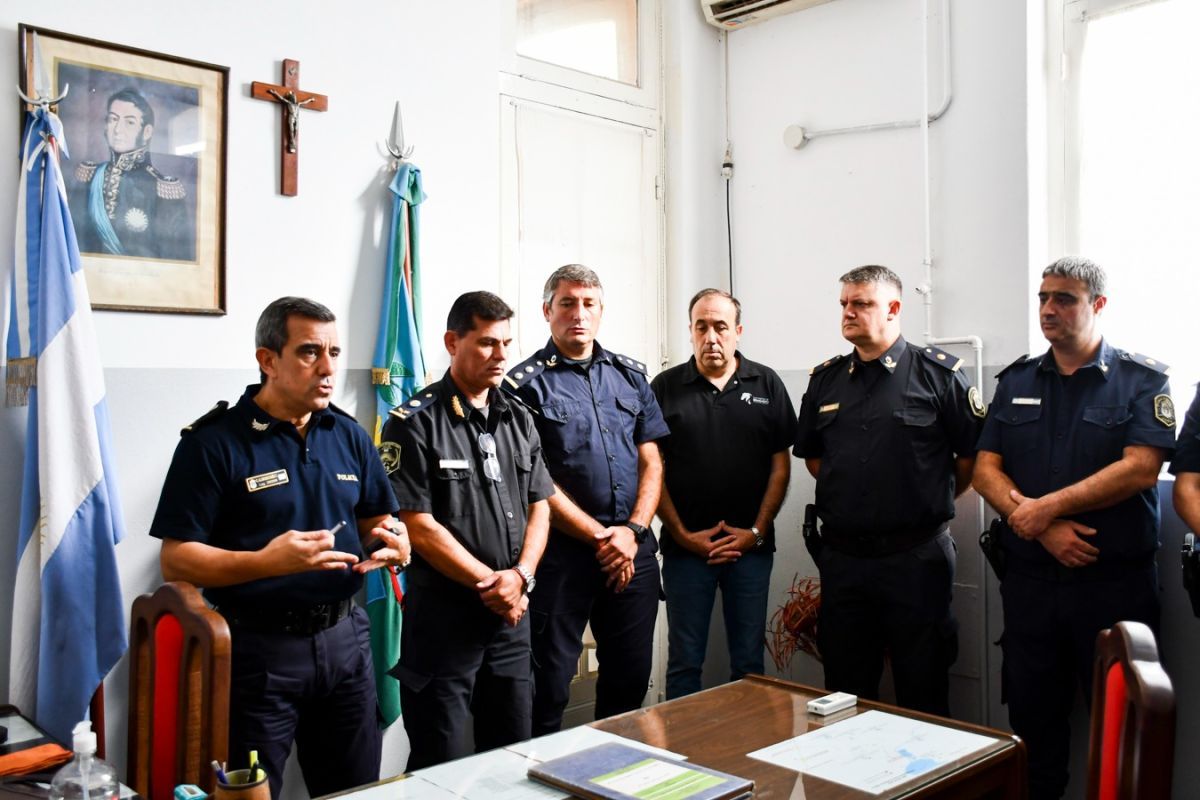 Cambio de mando en la Policía Comunal de Bragado