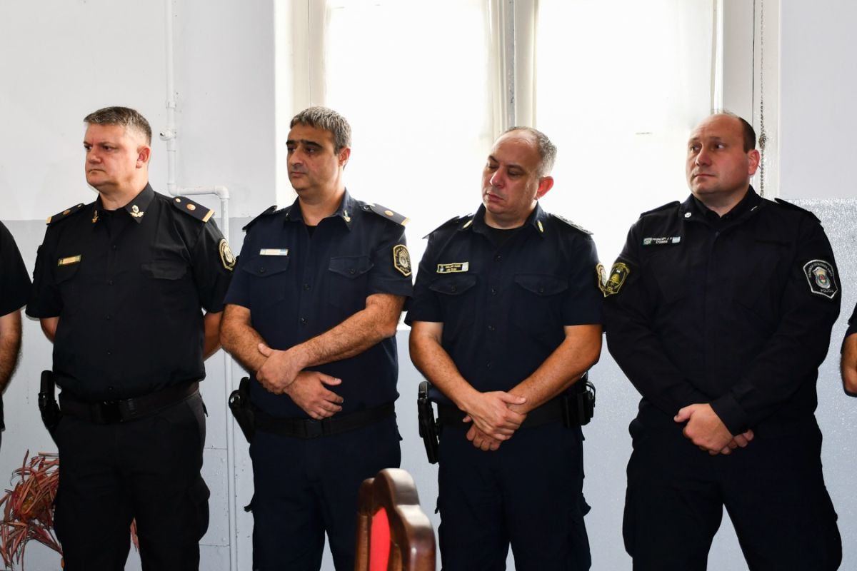 Cambio de mando en la Policía Comunal de Bragado