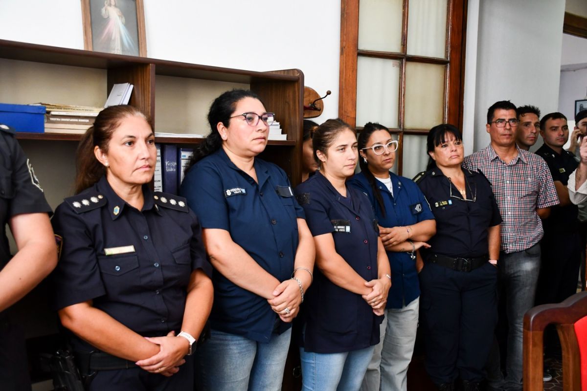 Cambio de mando en la Policía Comunal de Bragado