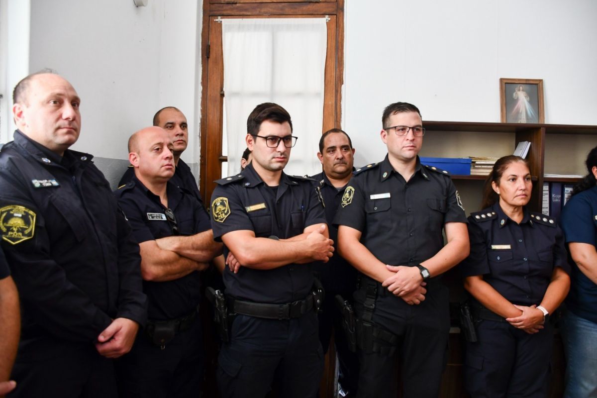 Cambio de mando en la Policía Comunal de Bragado