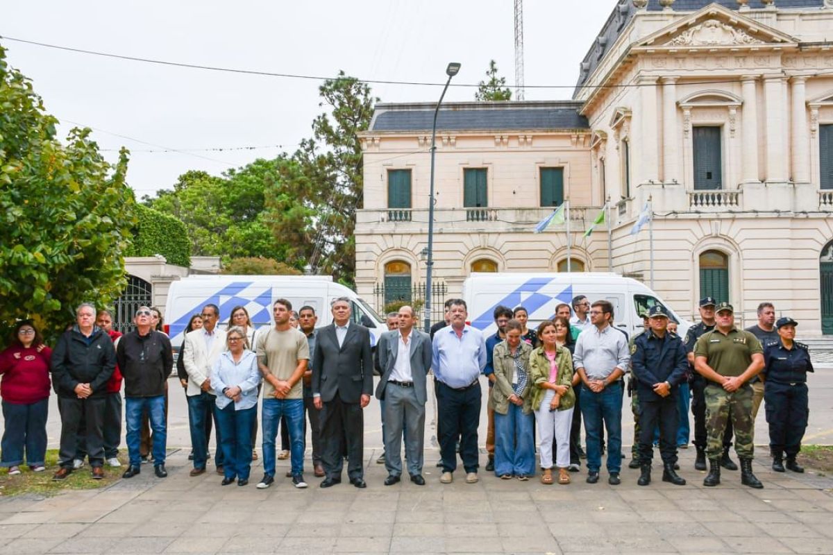 Se realizó el acto oficial por el 180º aniversario de la fundación del Cantón Militar Bragado
