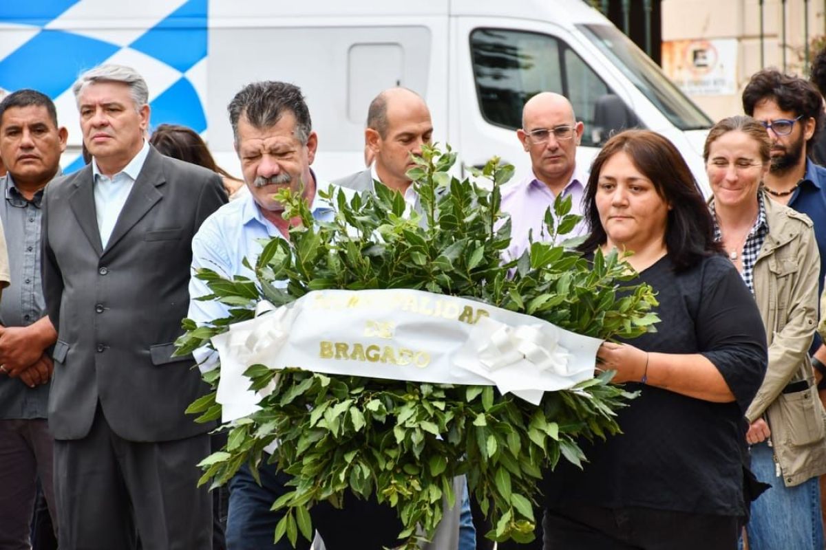 Se realizó el acto oficial por el 180º aniversario de la fundación del Cantón Militar Bragado