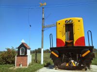 Mechita se prepara para celebrar la Fiesta del Ferroviario