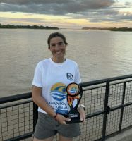Carolina Ferino ganó su categoría en la maratón acuática Chapetón–Paraná
