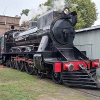 La historia de la locomotora de 1927 que llega a Mechita para la Fiesta del Ferroviario