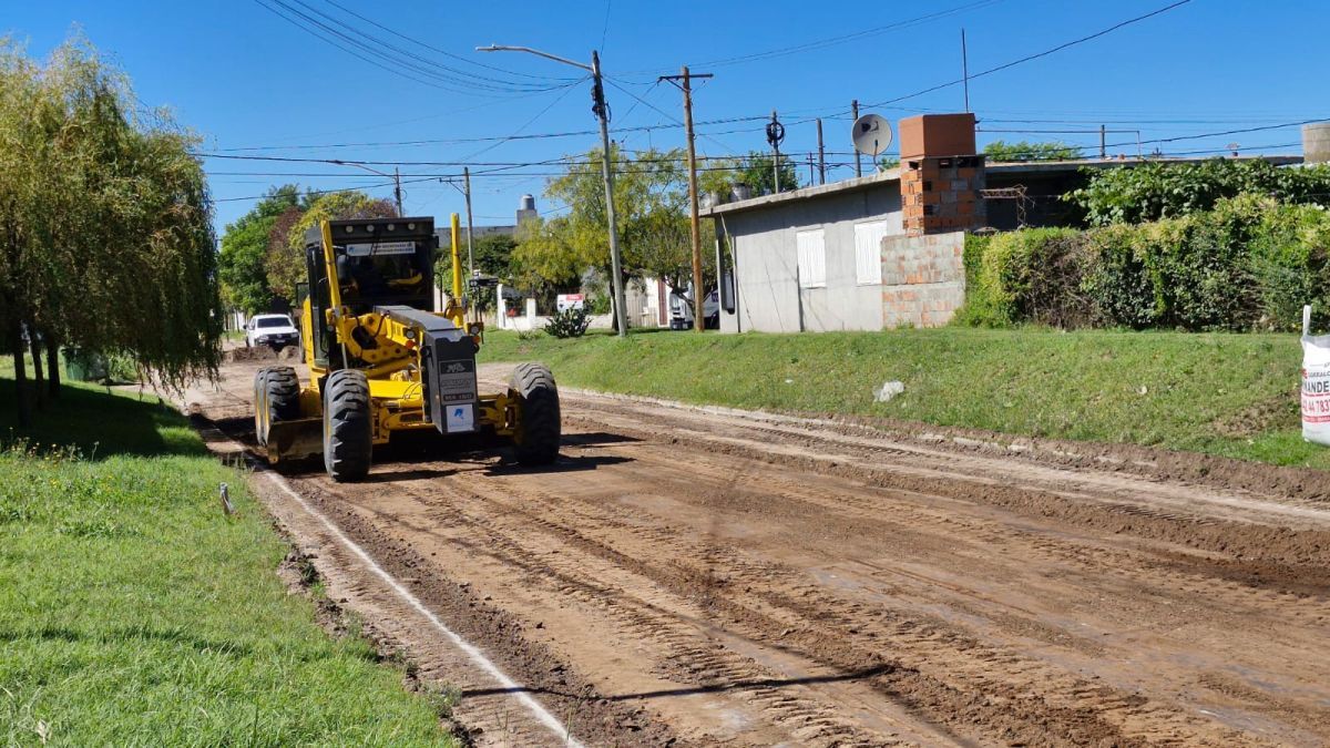 La Municipalidad comenzó con los primeros trabajos del plan de obras de 26 cuadras pavimento