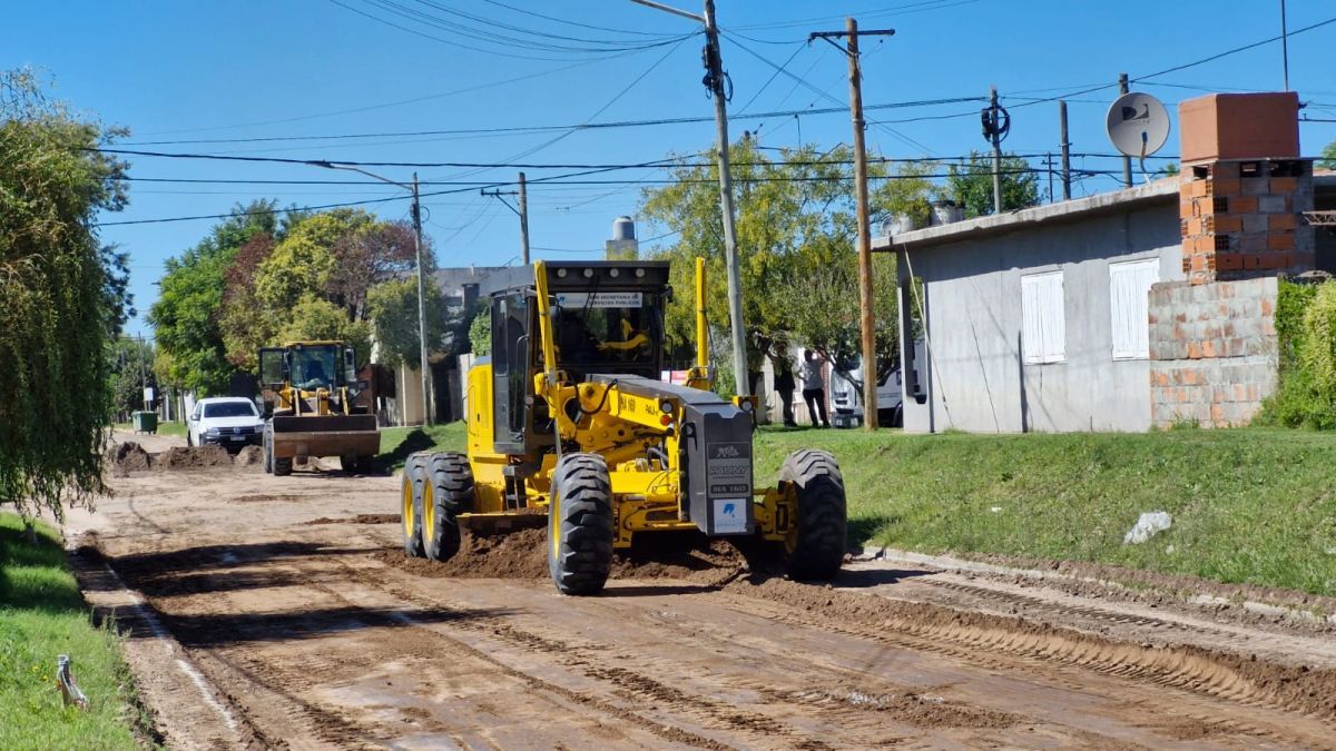 La Municipalidad comenzó con los primeros trabajos del plan de obras de 26 cuadras pavimento
