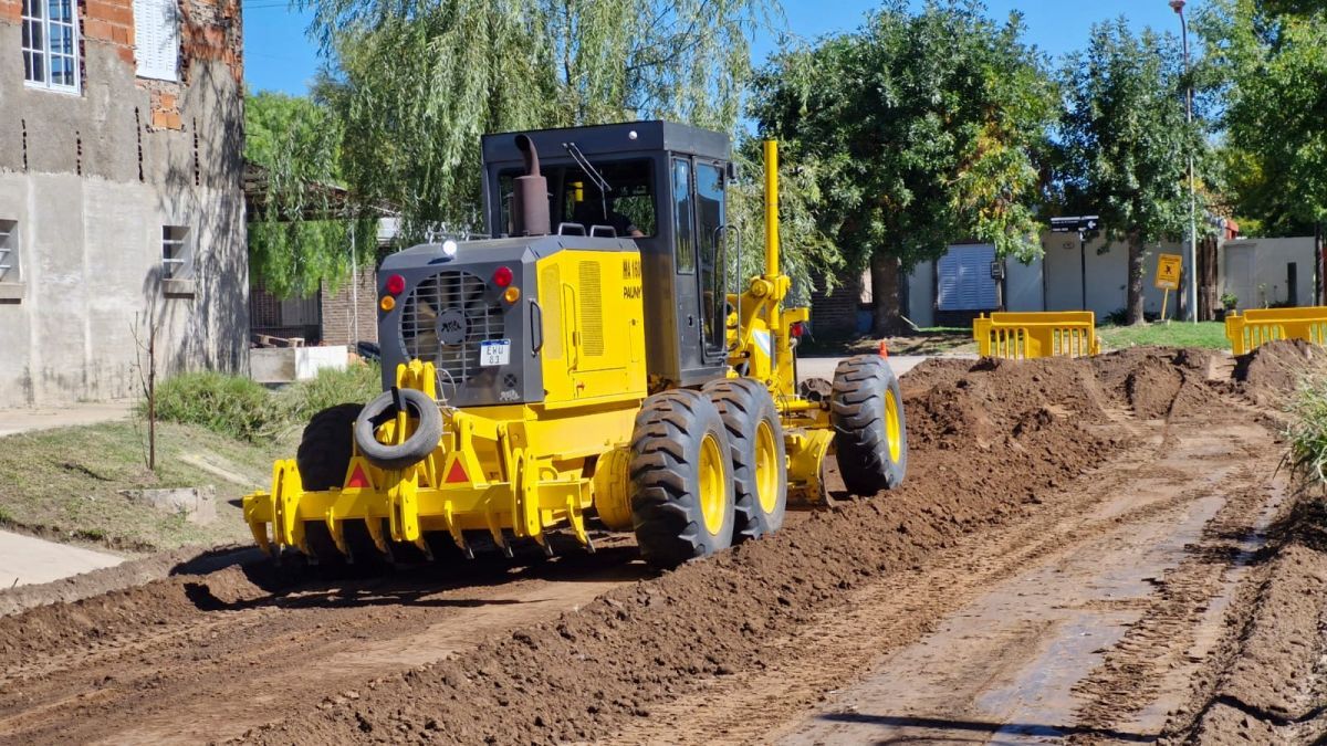 La Municipalidad comenzó con los primeros trabajos del plan de obras de 26 cuadras pavimento