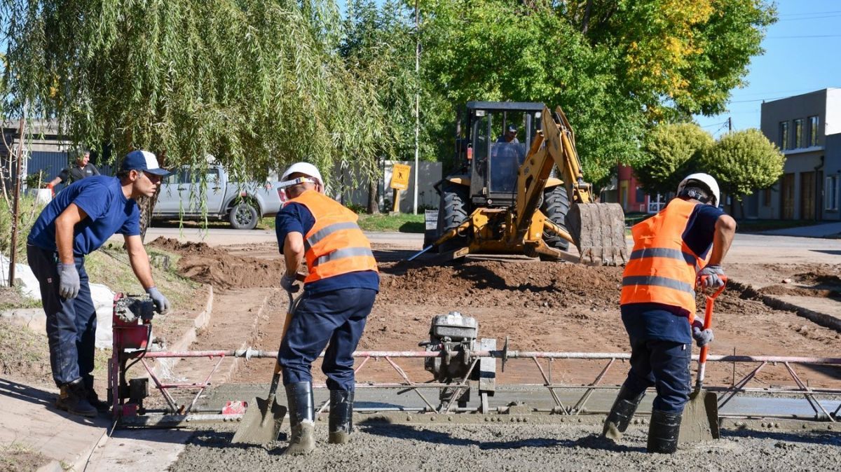 El Municipio comenzó con el plan de pavimentación de 26 cuadras en Bragado