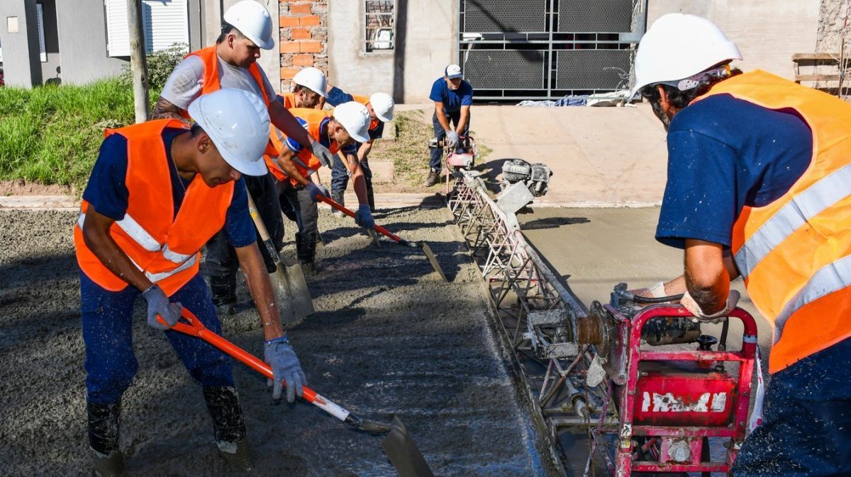 El Municipio comenzó con el plan de pavimentación de 26 cuadras en Bragado