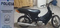 Recuperan una moto robada y demoran a un menor en Mechita