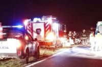 Trágico siniestro vial en Ruta 5: cuatro personas fallecidas tras un choque frontal