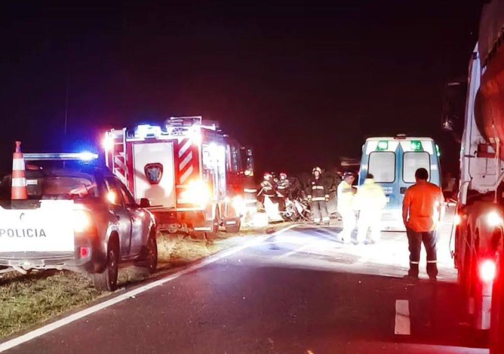 Trágico choque en Ruta 5: se conocieron detalles del accidente que dejó cuatro víctimas fatales
